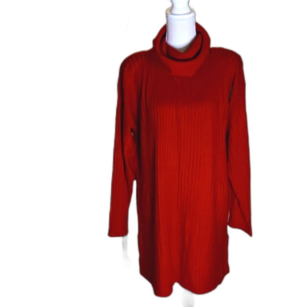 Women's Cowl Neck Long Sleeve Gift Sweater Large